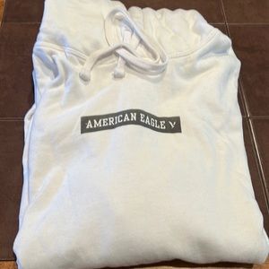 Men’s American Eagle White Hoodie XXL
